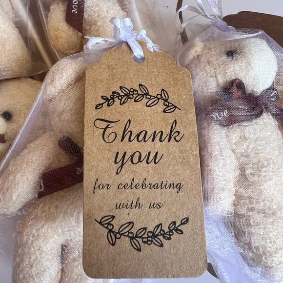 10 Thank You Bear Favors - Picture 2 of 4